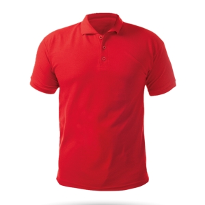 2. KALİTE KIRMIZI S POLO YAKA TİŞÖRT