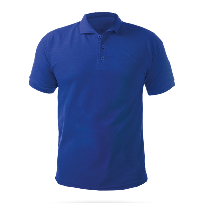 2. KALİTE SAKS MAVİ S POLO YAKA TİŞÖRT