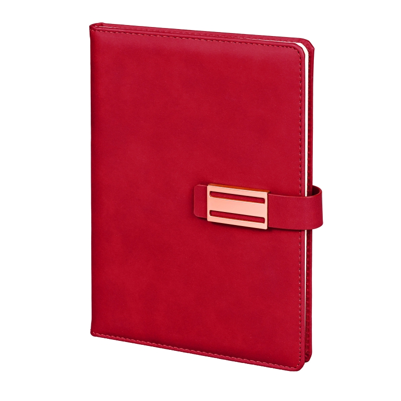 SİLİFKE KIRMIZI TARİHSİZ DEFTER (15X21 CM)