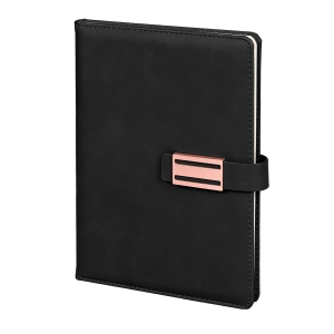 SİLİFKE SİYAH TARİHSİZ DEFTER (15X21 CM)