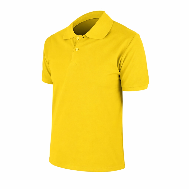 1. KALİTE SARI XXL POLO YAKA TİŞÖRT