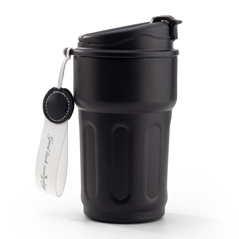 SİYAH 500 ML DERECELİ TERMOS