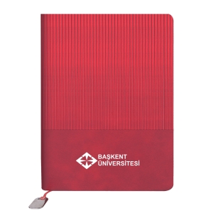 KIRMIZI TARİHSİZ DEFTER (15X21 CM)