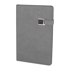 SİDE GRİ TARİHSİZ DEFTER (13X21 CM)