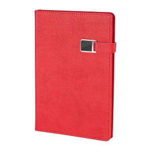 SİDE KIRMIZI TARİHSİZ DEFTER (13X21 CM)