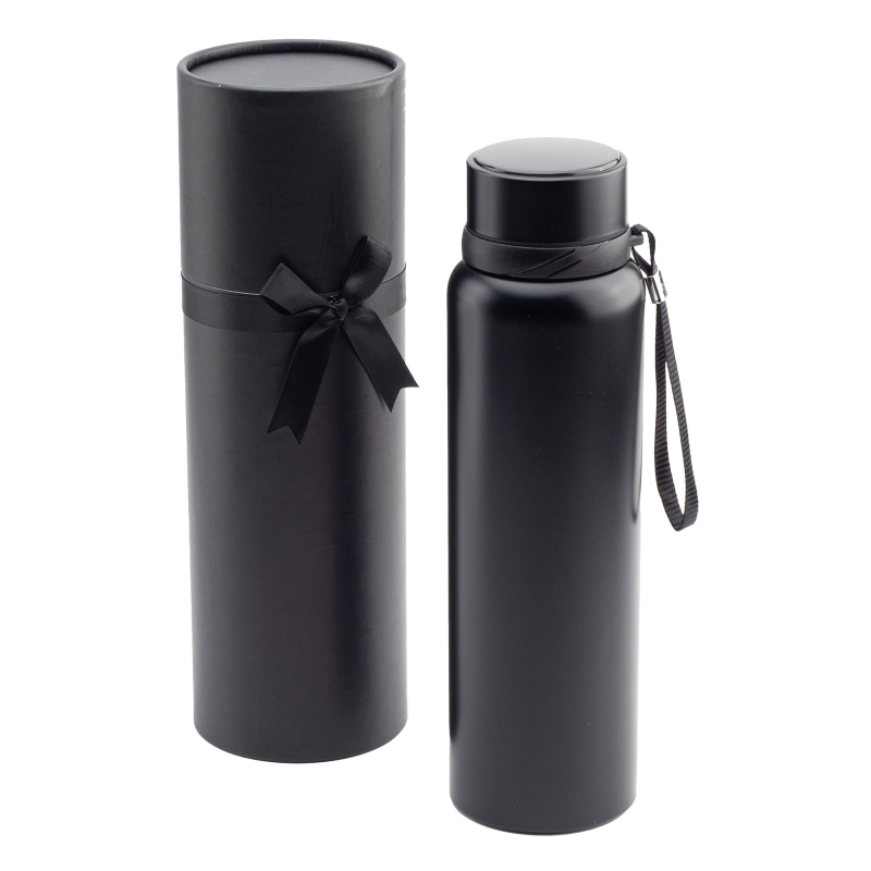 TAVŞANLI SİYAH 1000 ML DERECELİ TERMOS