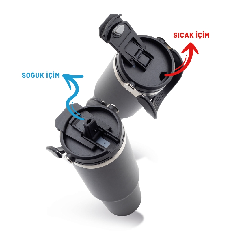 SİYAH 1200 ML TERMOS