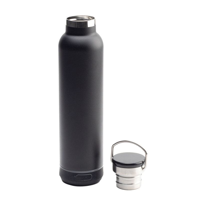 HARBİYE SİYAH 650 ML DERECELİ HOPARLÖRLÜ TERMOS