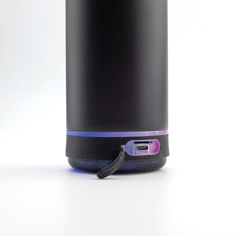 HARBİYE SİYAH 650 ML DERECELİ HOPARLÖRLÜ TERMOS