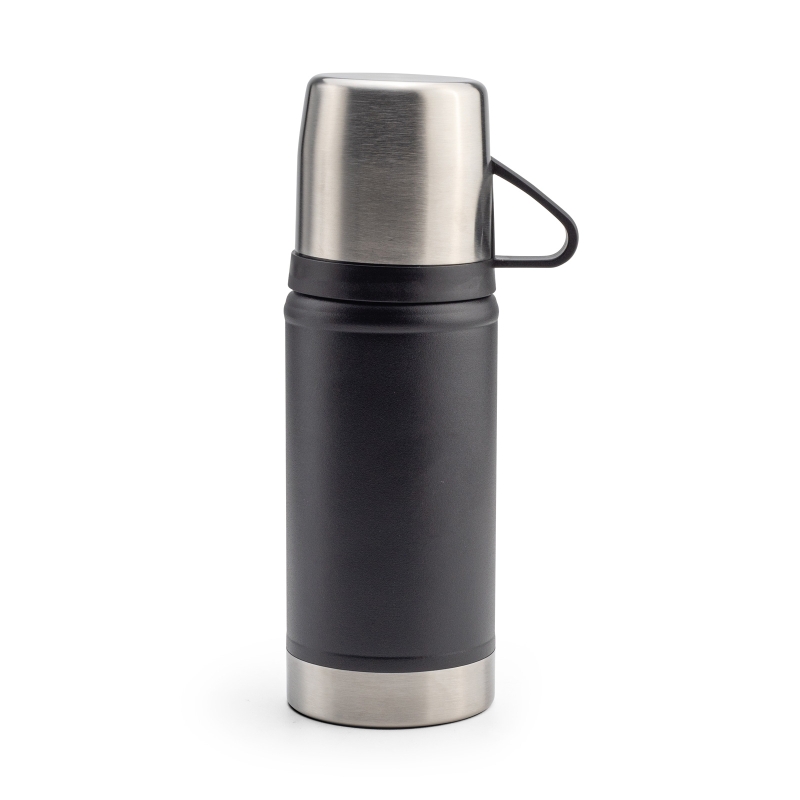 SİYAH 500 ML BARDAKLI TERMOS
