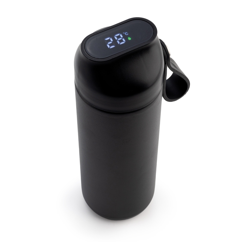 SİYAH 600 ML DERECELİ TERMOS