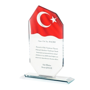 ŞEFFAF KRİSTAL PLAKET
