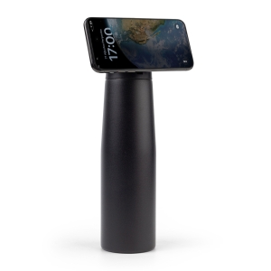 SİYAH 550 ML TELEFON TUTUCULU TERMOS