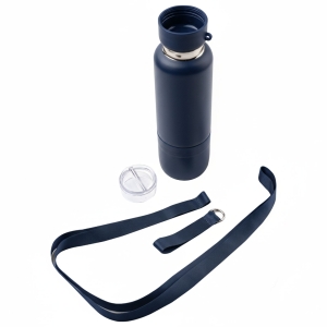 LACİVERT 500 ML BARDAKLI TERMOS