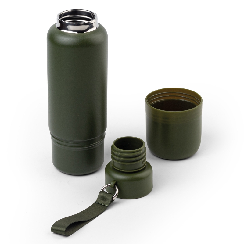 YEŞİL 500 ML BARDAKLI TERMOS