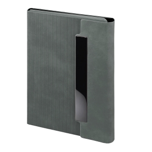 GRİ TARİHSİZ DEFTER (15X21 CM)