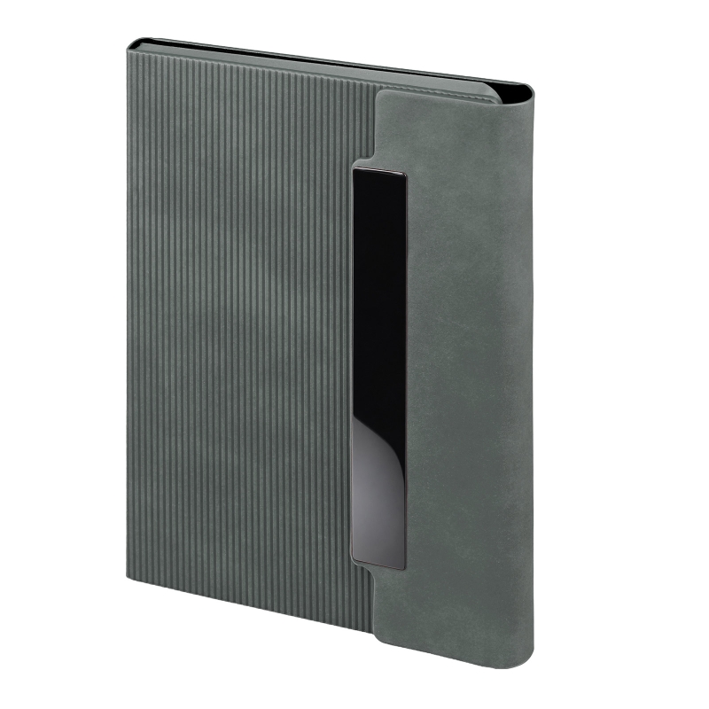 GRİ TARİHSİZ DEFTER (15X21 CM)