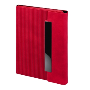 KIRMIZI TARİHSİZ DEFTER (15X21 CM)